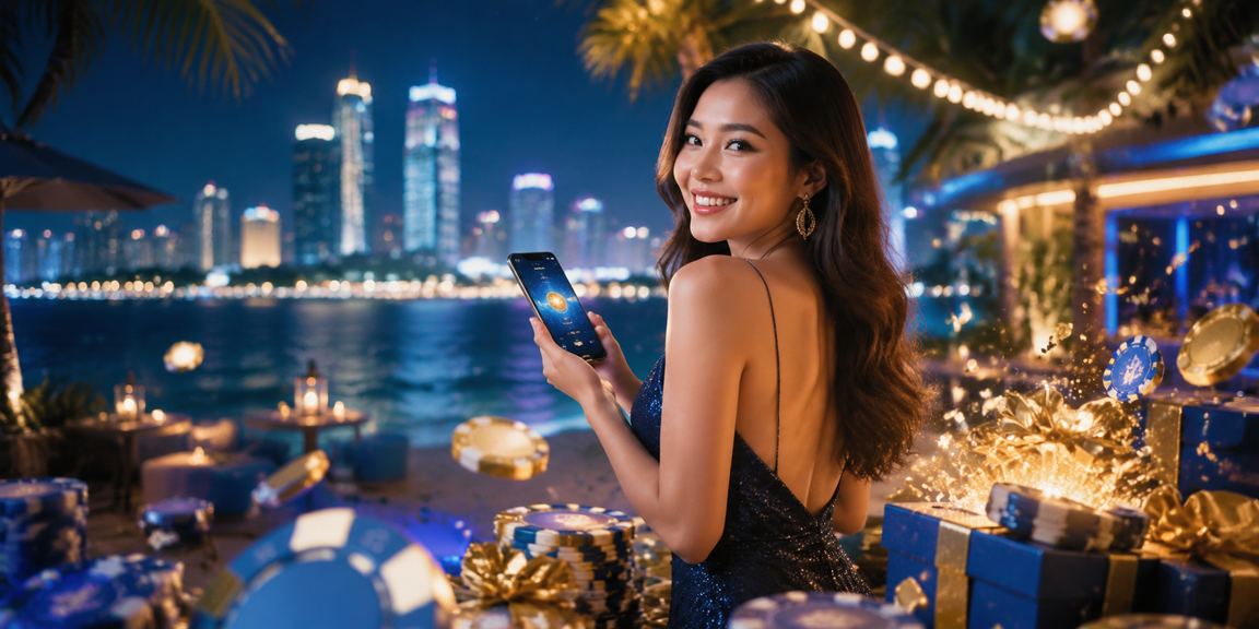 Akses platform pertaruhan sukan melalui telefon pintar di Johor Bahru Malaysia