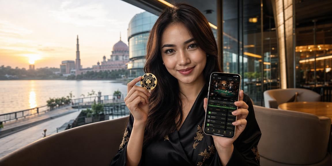 Meja kasino langsung diakses melalui mudah alih di Putrajaya Malaysia menggunakan platform 1184
